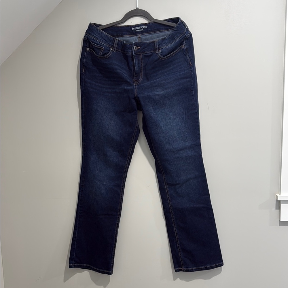 Maurices Women's Deep Indigo Boot Cut Jeans